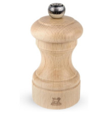 Moulin à Poivre Bistro 10 cm - Réglage Classique - En Bois PEFC - Naturel