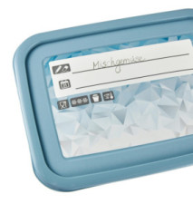 Set de 2 boîtes de congélation Mia Magic Ice 2 Litres 20,5 x 15,5 x 10,5 cm