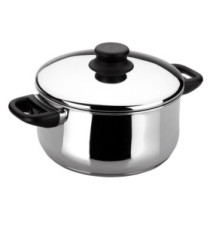 Faitout Garinox avec Couvercle 22 cm / 4 Litres Inox 18/10