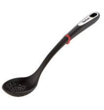 Ingenio Cuillère Écumoire insert Silicone Noir Rouge