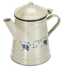 Cafetière Conique en acier émaillé vitrifié Sena 1 l