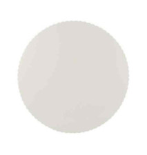6 dessous de tartes rondes en carton blanc, diamètre 280 mm
