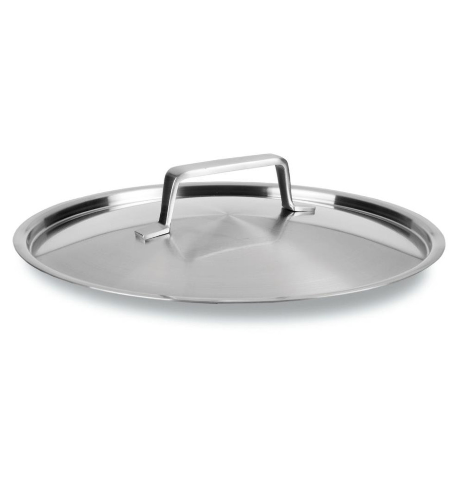 Couvercle de casserole FOODIE Acier 18/10 22 cm Résistant au lave-vaisselle et au four