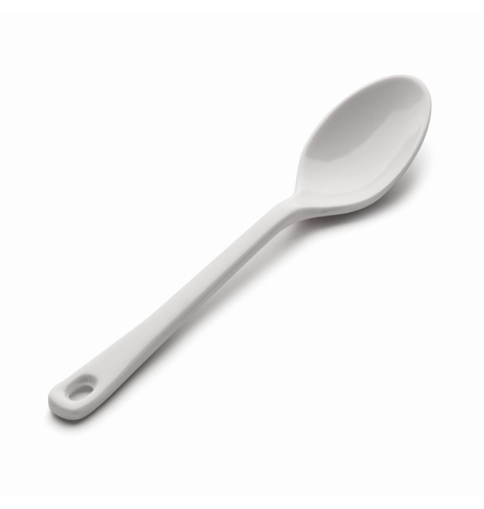 Cuillere Lisse Mélamine Clasica Blanc 17cm