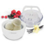 Sorbetière Machine à Glace Vanilla blanche