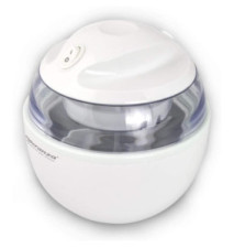 Sorbetière Machine à Glace Vanilla blanche