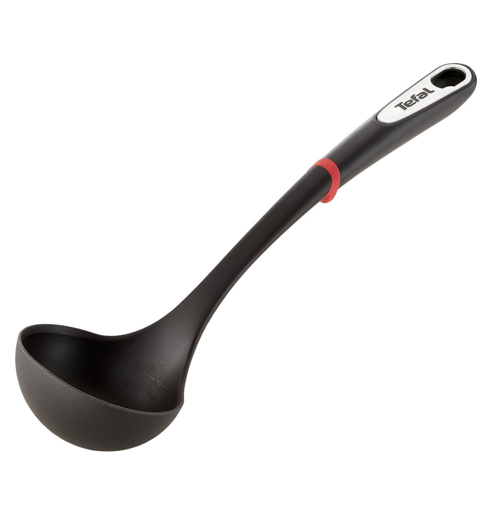 Louche INGENIO Noir Rouge insert Inox