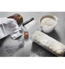 Set de 3 Bols Mélangeurs Polypropylène1,5L - 2L - 3 Litres Blanc