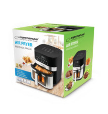 Air Fryer Avec Fenêtre 5 Litres 1400W Noir