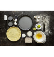 Set de 3 Bols Mélangeurs Polypropylène1,5L - 2L - 3 Litres Blanc