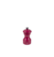 Bistro Moulin à sel 10cm rose bonbon en Bois laqué