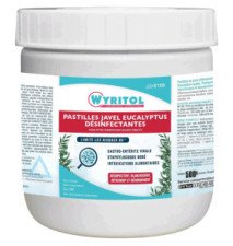 Boîte de 150 Pastilles de Javel effervescentes parfum eucalyptus