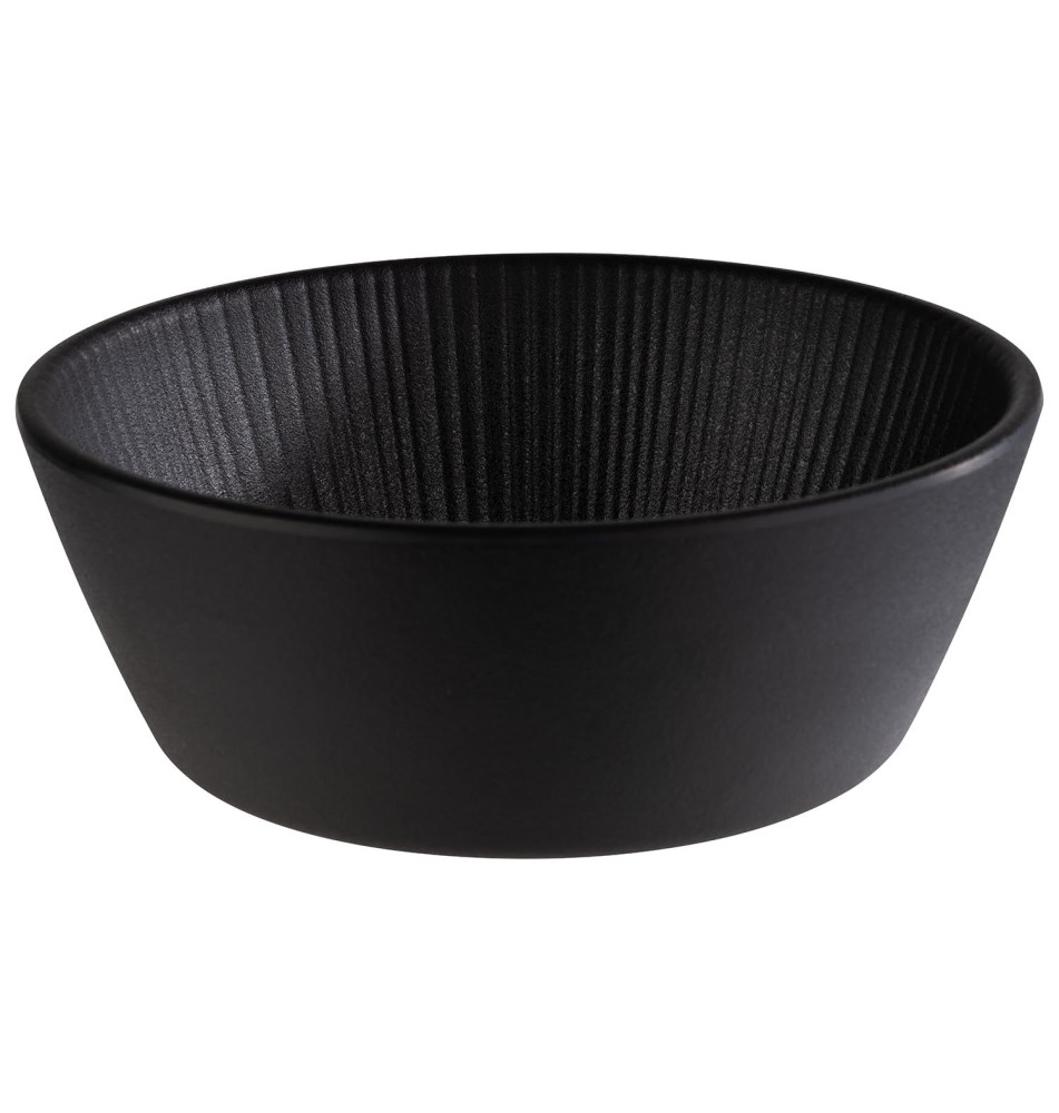 Bol NERO, rond, 0,45 litre, noir