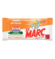 Sachet de 30 Lingettes Larges (=60 Normales) -  Compostables Soleil de Corse