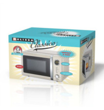 Four à micro-ondes 700 W Cap20 L 12 Programmes 5 Niveaux Puissance Crème