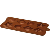 Moule Bonbon Mer 8 cavités 100% Silicone