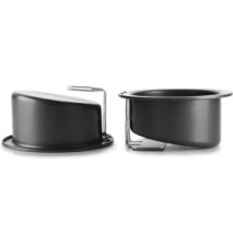 Moule Rond Incliné Antiadhésif Acier 15,5 cm