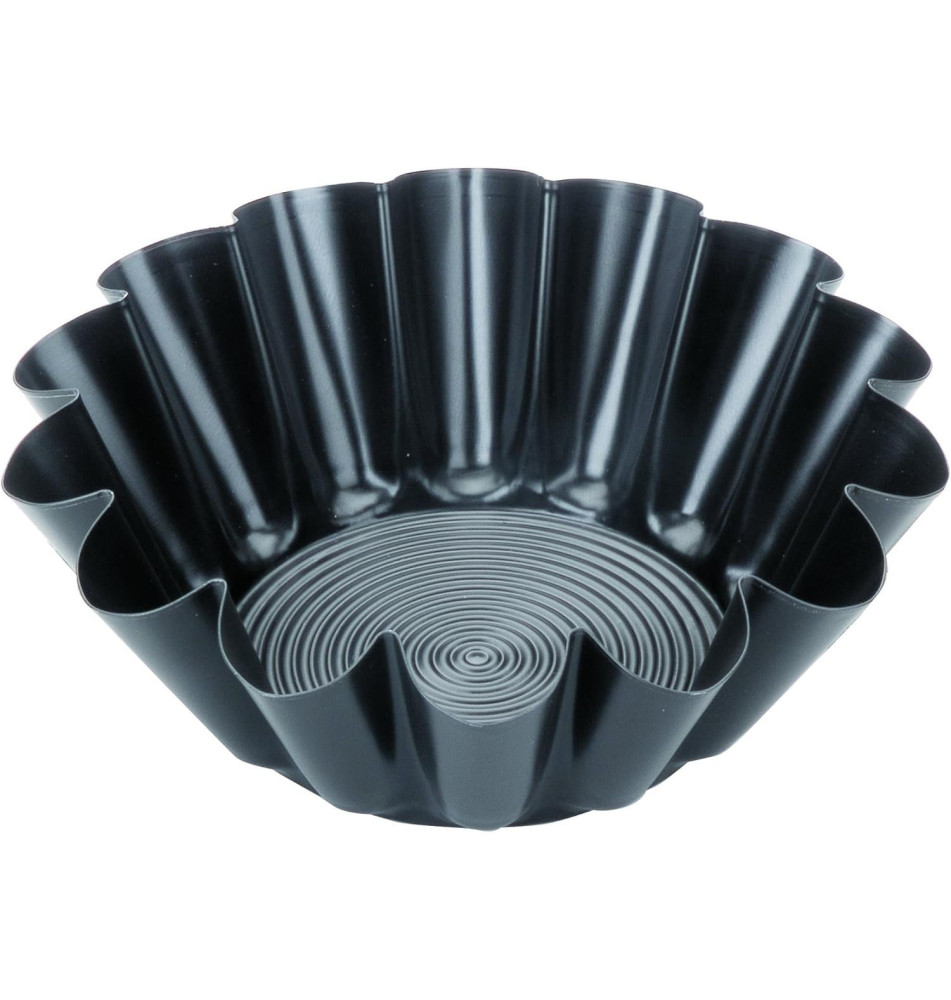 Moule à Brioche Moka, Aluminium 21cm Noir