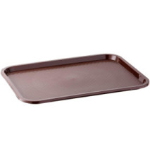 Plateau self-service GN 1/1, (L)530 x (P)325 mm marron
