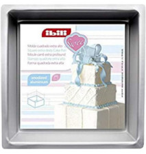 Moule Carré Extra Profond 20 x 20 x 10 cm Aluminium Anodisé