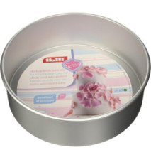 Moule Rond Extra Profond 30 x 10 cm Aluminium Anodisé