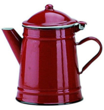 Cafetière Conique en acier émaillé vitrifié Rouge 0,5 l
