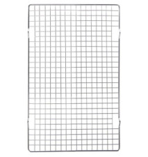 Grille rectangulaire à gâteaux en fil chromé 40x25 cm
