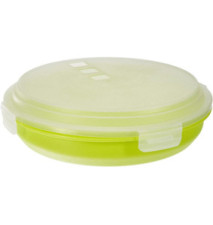 Boite de conservation et Transport Tortilla Diam 21,5cm Vert