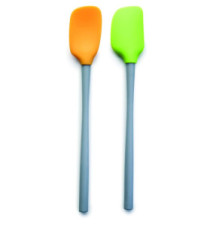 Set 2 Spatules Mini Plastique et Silicone 23cm