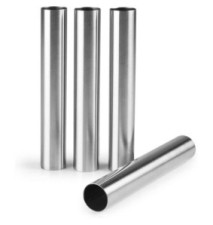 Set 4 Moule à Cigarette Russe INOX, Argent 14cm