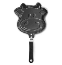 Poele Mini Vache 14cm Anti Adhésive Compatible Induction