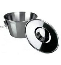 Moule à Pudding avec Couvercle et Serrure 16 cm, Acier Inoxydable