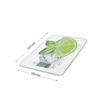 Balance de cuisine Slim Citron vert