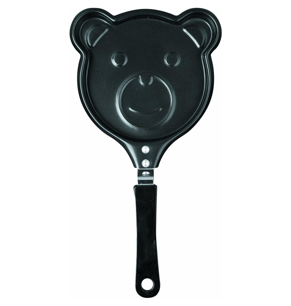Poêle MOKA aluminium en forme d'ours diam 14 cm