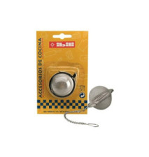 Boule à Thé, Acier Inoxydable Argent 4 cm