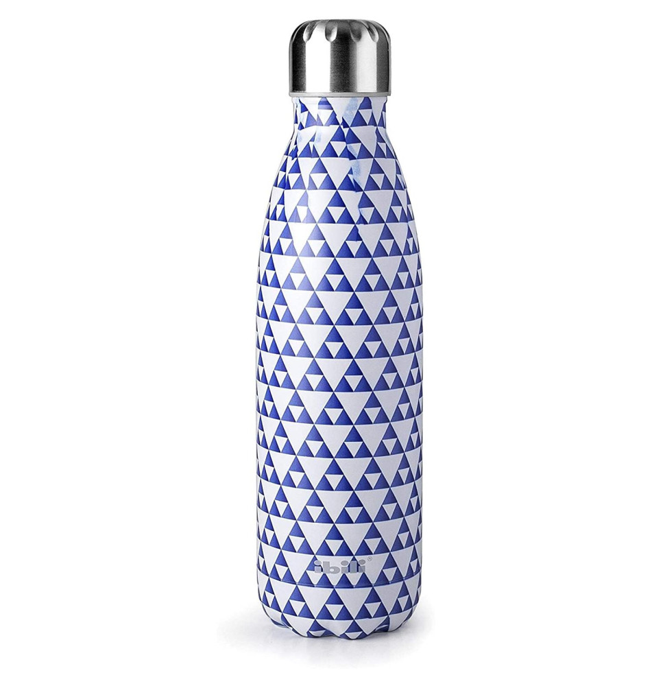 Bouteille isotherme double paroi 500 ml mosaic blue