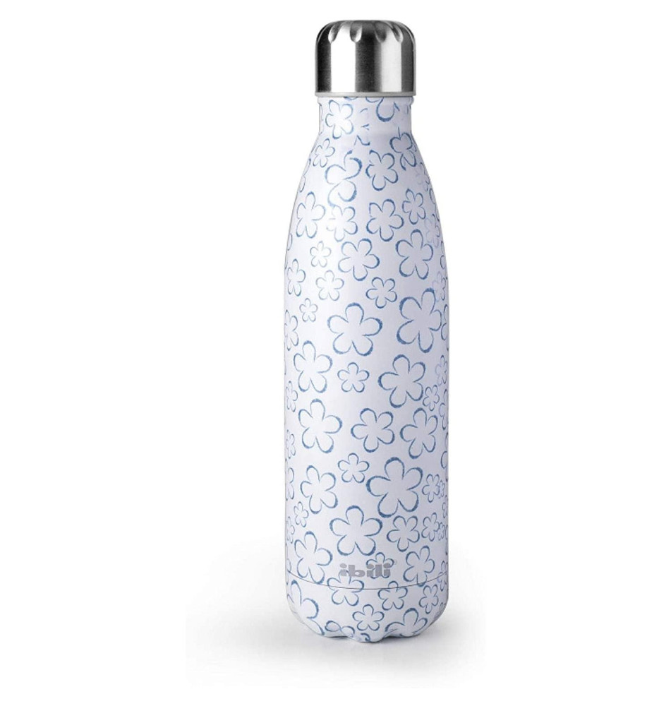 Bouteille isotherme double paroi 500 ml spring blue