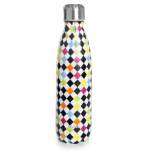 bouteille isotherme double paroi arlequin 500 ml