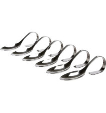 Set de 6 petites cuilleres de présentation