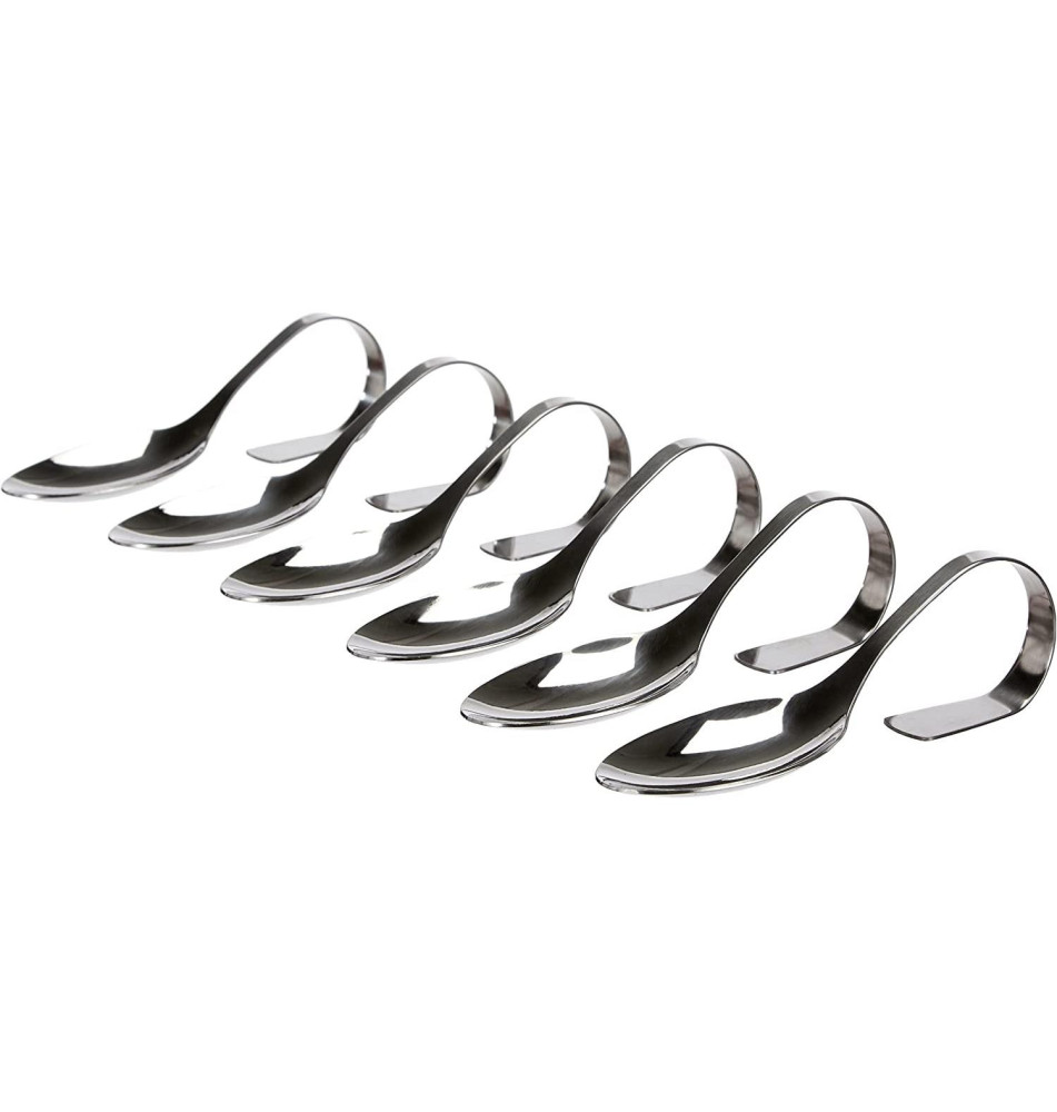 Set de 6 petites cuilleres de présentation