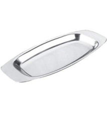 Plat de Présentation Inox BISTROT 13x6 Cm
