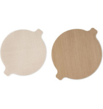 Insert de protection pour friteuse à air chaud, tapis anti-adhésifs, à découper, 2 pièces