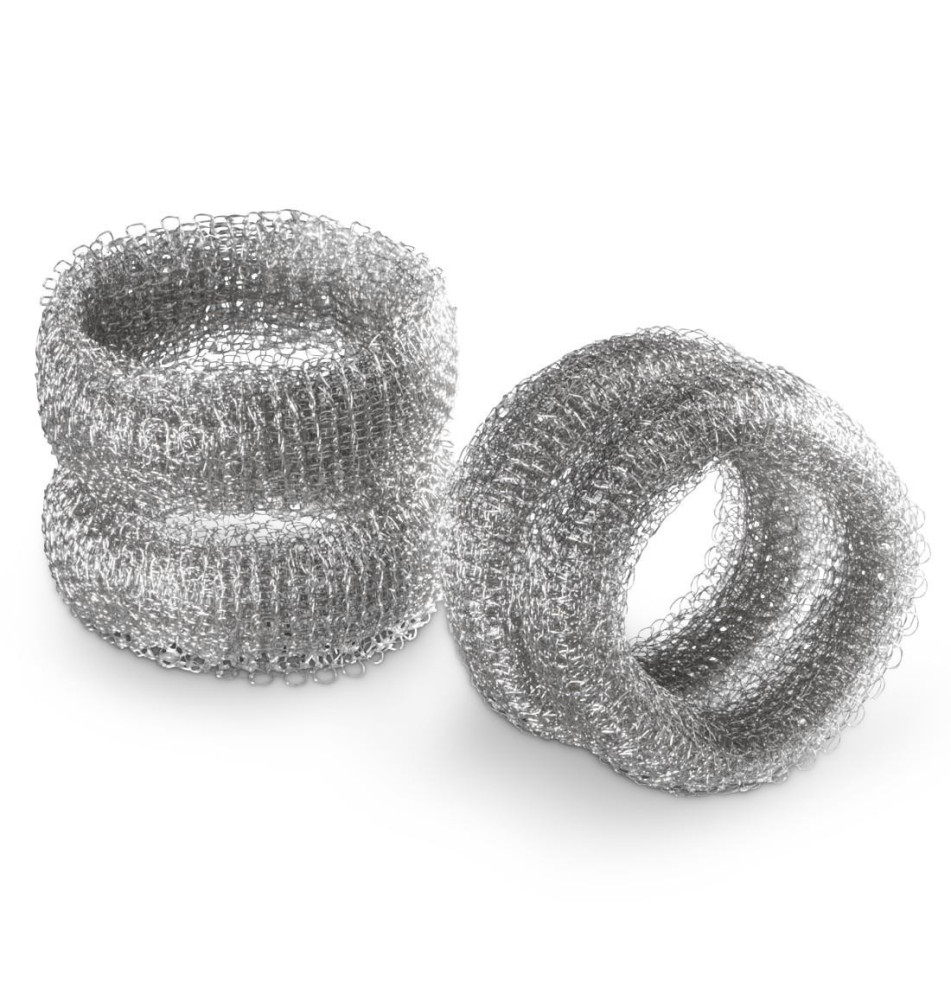 Piége à calcaire pour bouilloire, acier inoxydable, 2 pièces