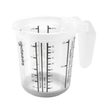Broc gradué massimo, 0,5 litre blanc/nordic-grey