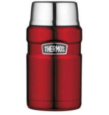Récipient alimentaire STAINLESS KING 0,71 Litre H 18,5 cm Rouge
