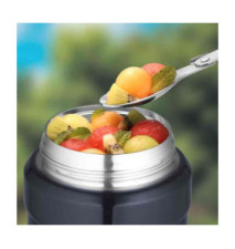 Récipient alimentaire STAINLESS KING, 0,47 litre isotherme bleu foncé