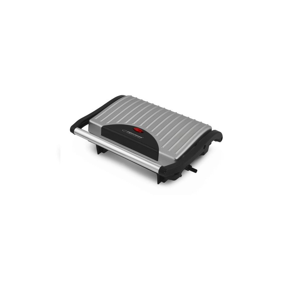 Grill Electrique Pizzaiola EKG005 Contact grill 750 W Argent
