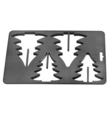Moule à motif Arbre en pain d'épice, (H): 285 mm