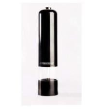 Moulin Electrique Sel ou Poivre MALABAR 23cm avec Eclairage LED Noir