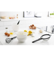 Set de 3 Bols Mélangeurs Polypropylène1,5L - 2L - 3 Litres Blanc